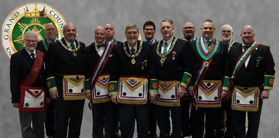Grand Council of Knight Masons Officer for 2024-2025
